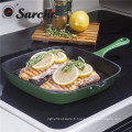 Ebay Hot Enamel Cast Iron Square Grill Pan